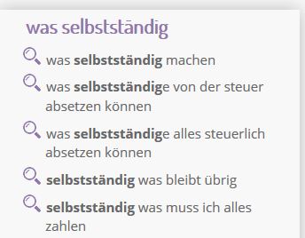 Webseite auf Fragen optimieren